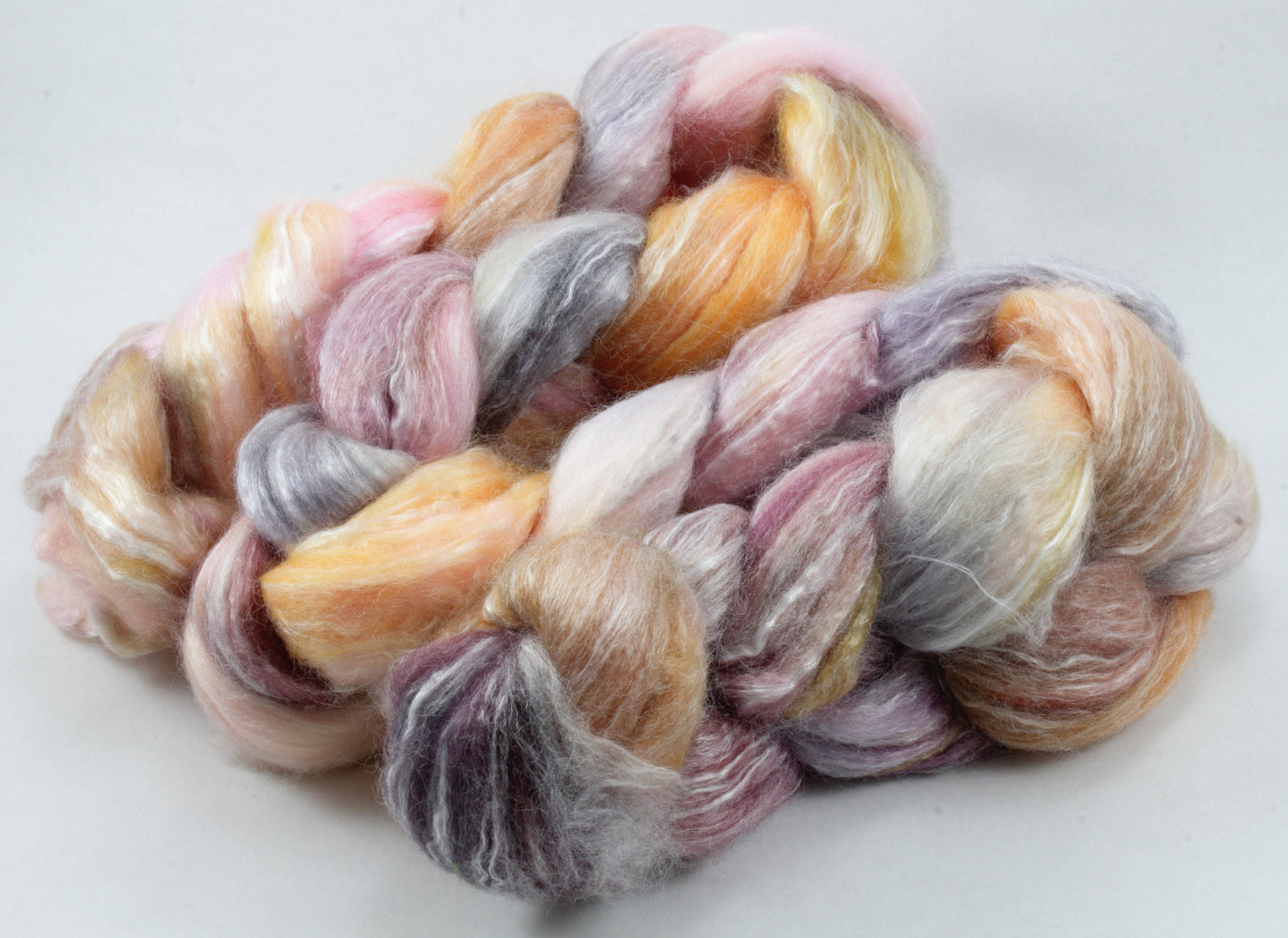 4oz SW Merino/Bamboo Combed Top - What in the Ham Sandwich