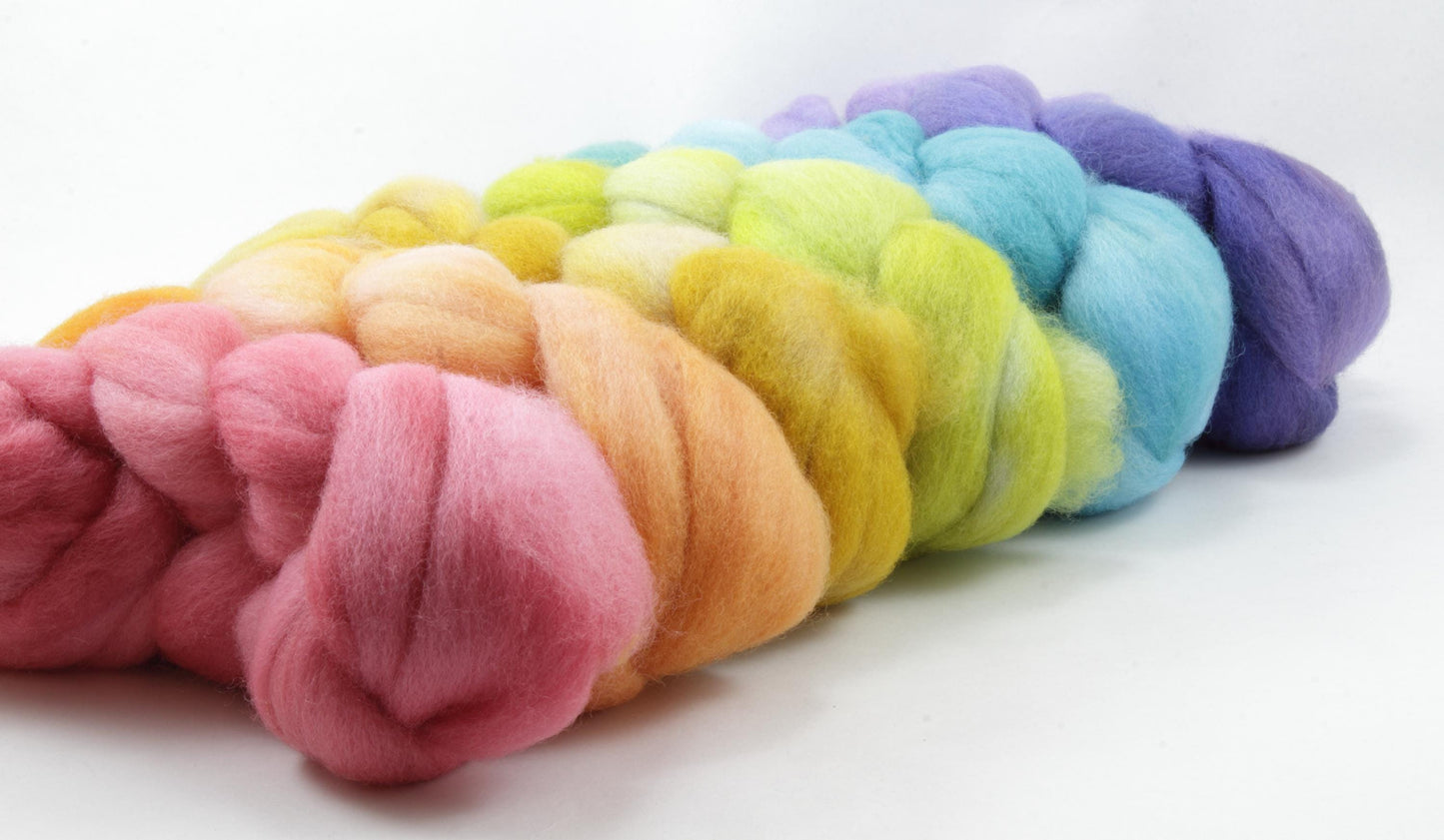 6oz Falkland Combed Top Set - Pastels