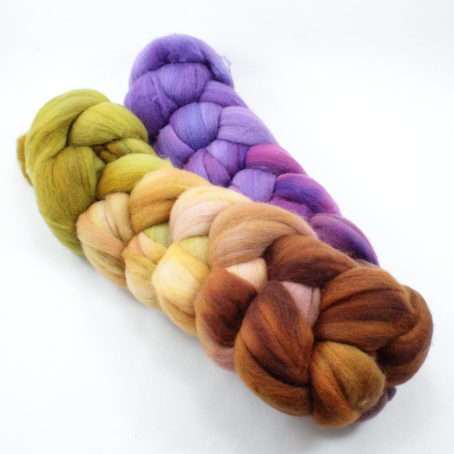 4oz 19.5 Micron Fine American Merino Combed Top - Leaf on the Wind
