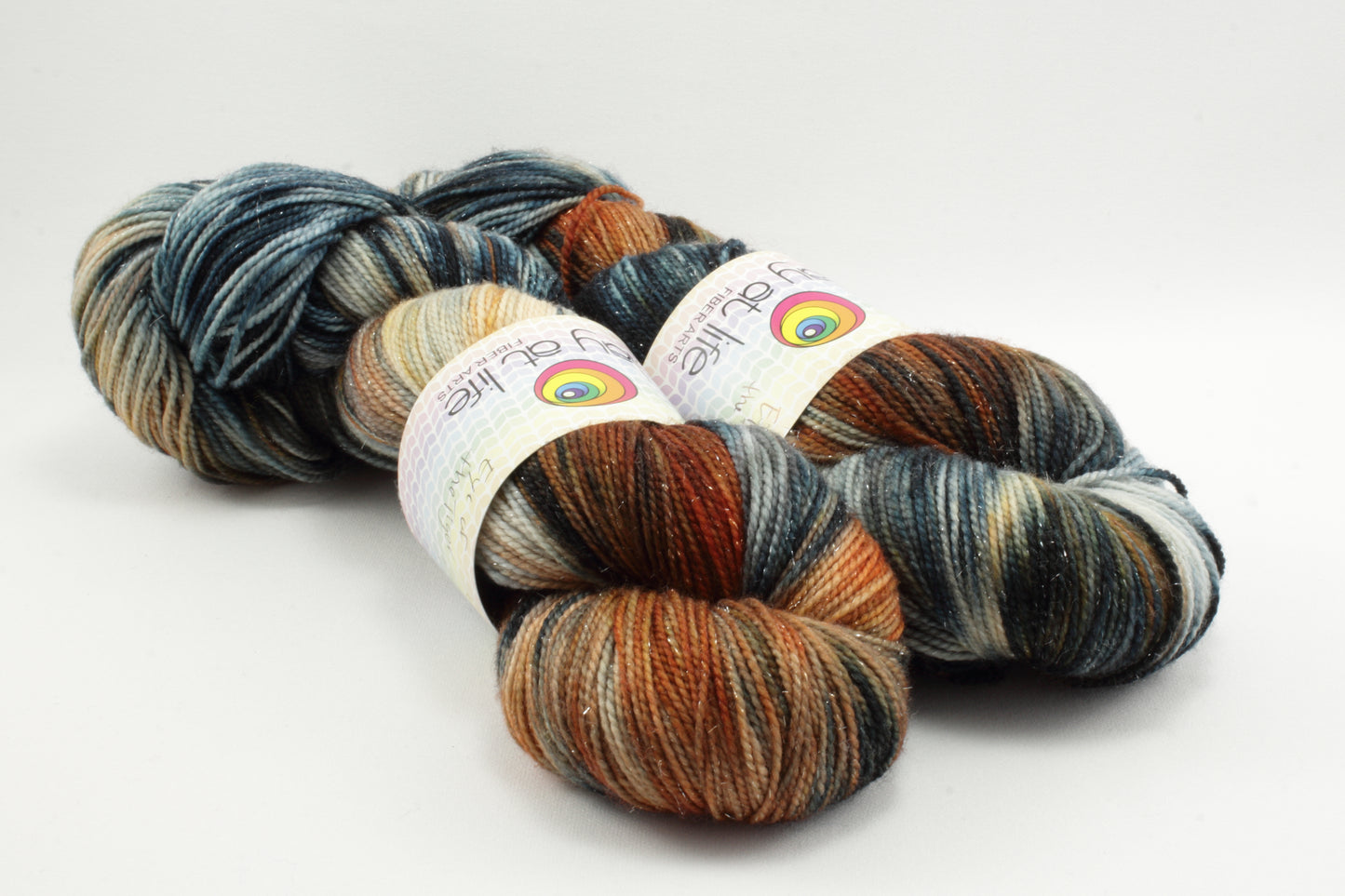 Yarn of Letters - Jest Sparkle Sock - Eye of the Tiger