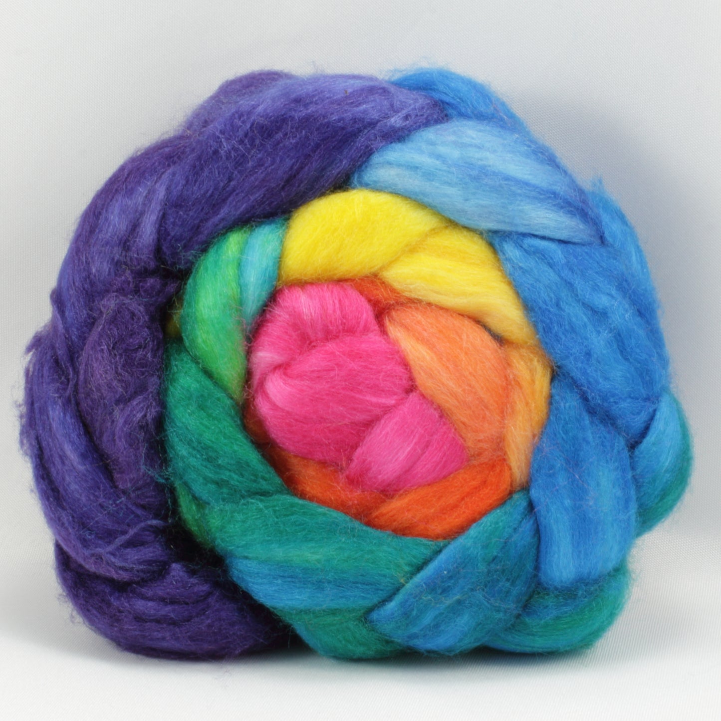 4oz SW Merino/Silk Combed Top - Loud and Proud