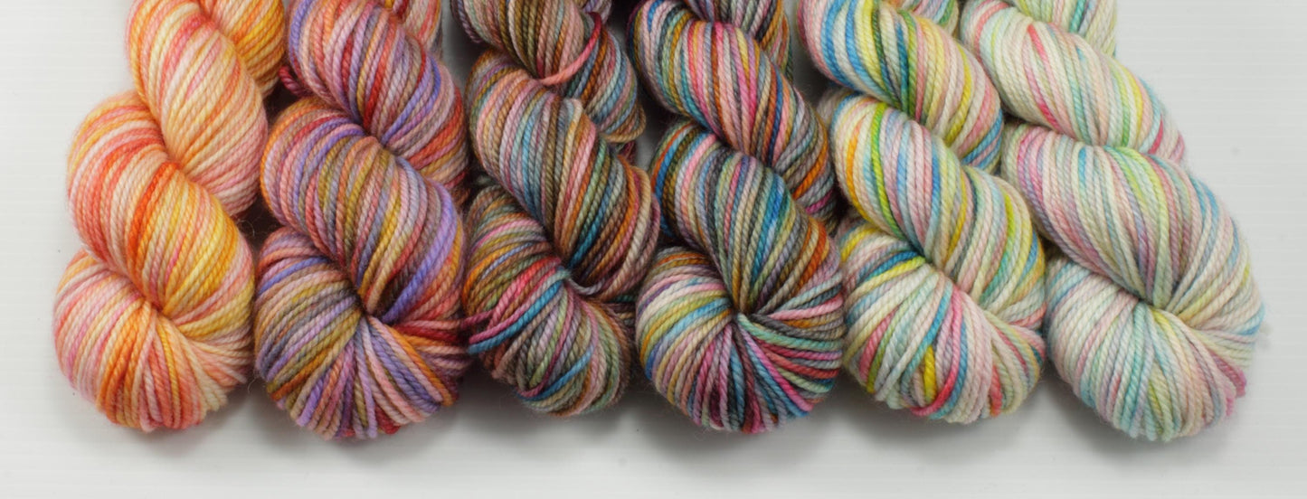 Fade Set - 798yd - Scrumpet Merino/Cashmere/Nylon Sock Yarn - Larf Out Loud
