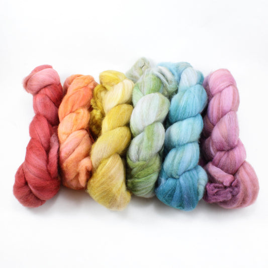 6oz Baby Camel Combed Top Set - Jewel Tones
