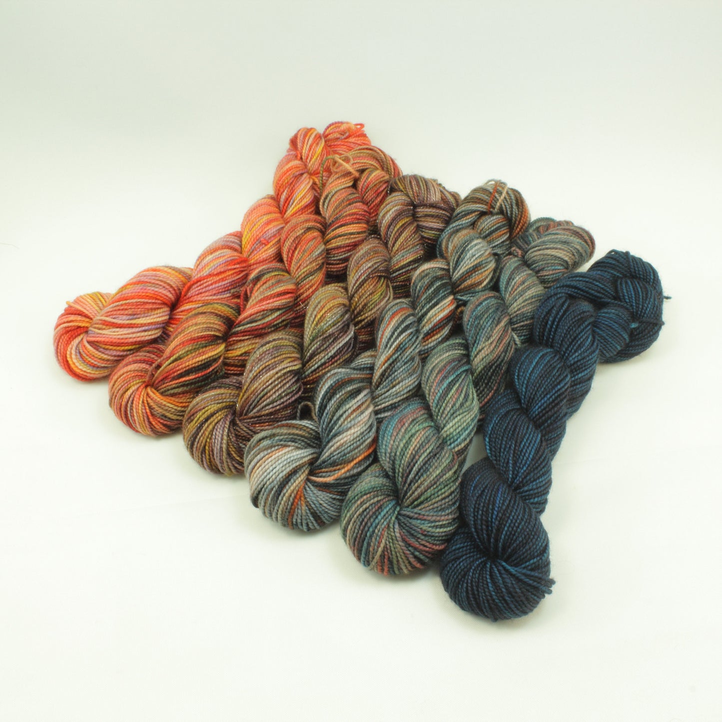 Fade Set - Jest Sock - 190g/795yd - You Can't Distract Death with Fried Pickle Chips