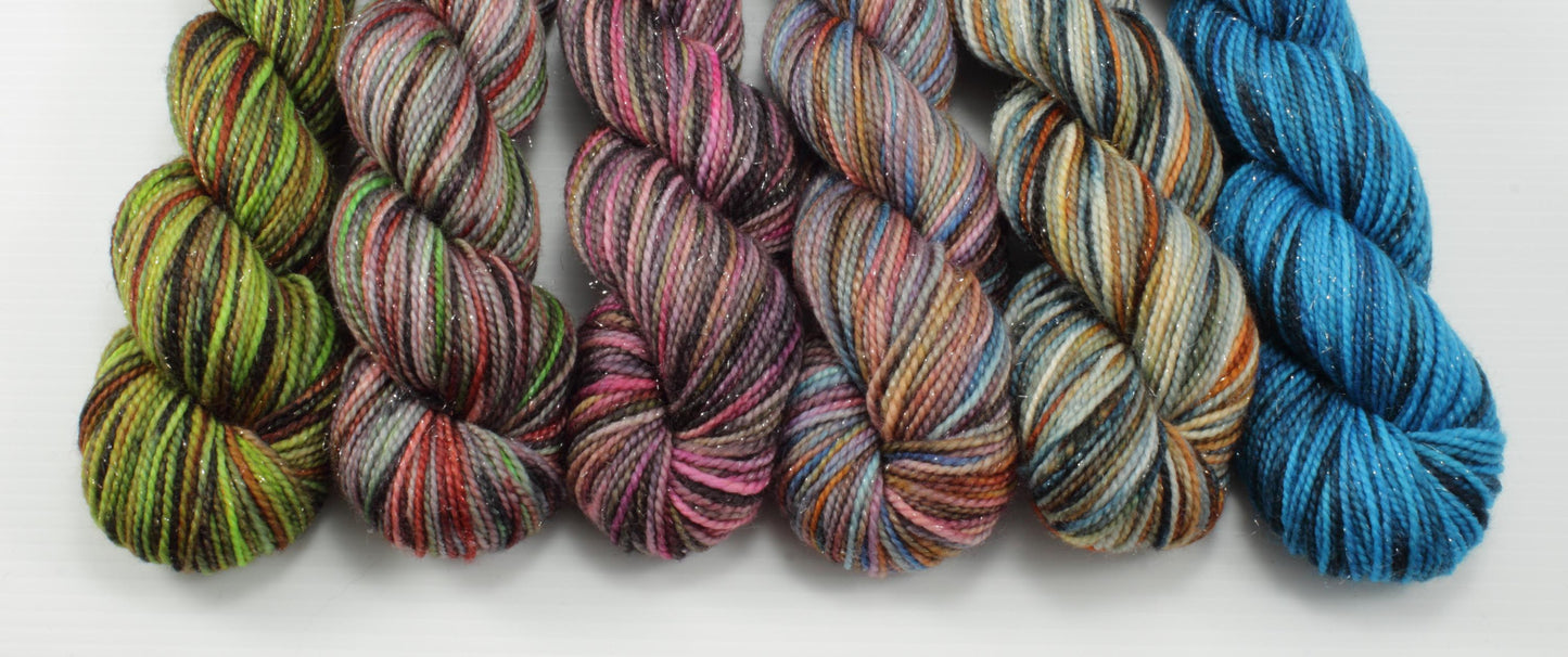 NEW - Fade Set - 858yd - Jest Sparkle Sock Yarn - I Found a Liquor Store and Drank It