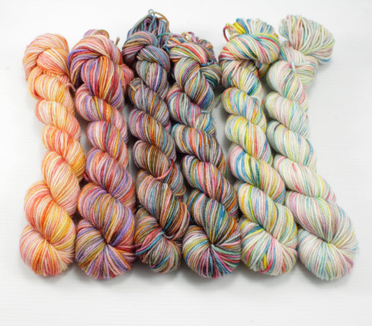 Fade Set - 798yd - Scrumpet Merino/Cashmere/Nylon Sock Yarn - Larf Out Loud