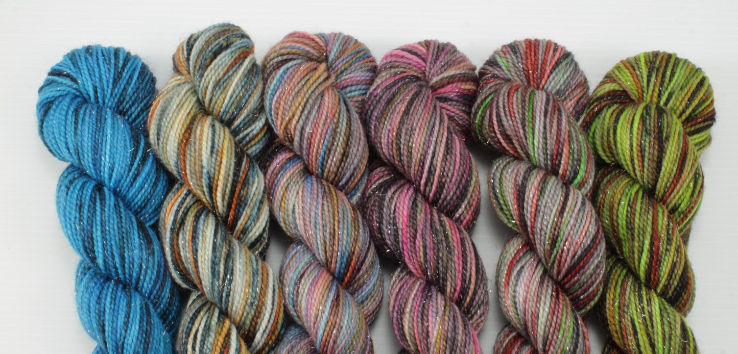 NEW - Fade Set - 858yd - Jest Sparkle Sock Yarn - I Found a Liquor Store and Drank It