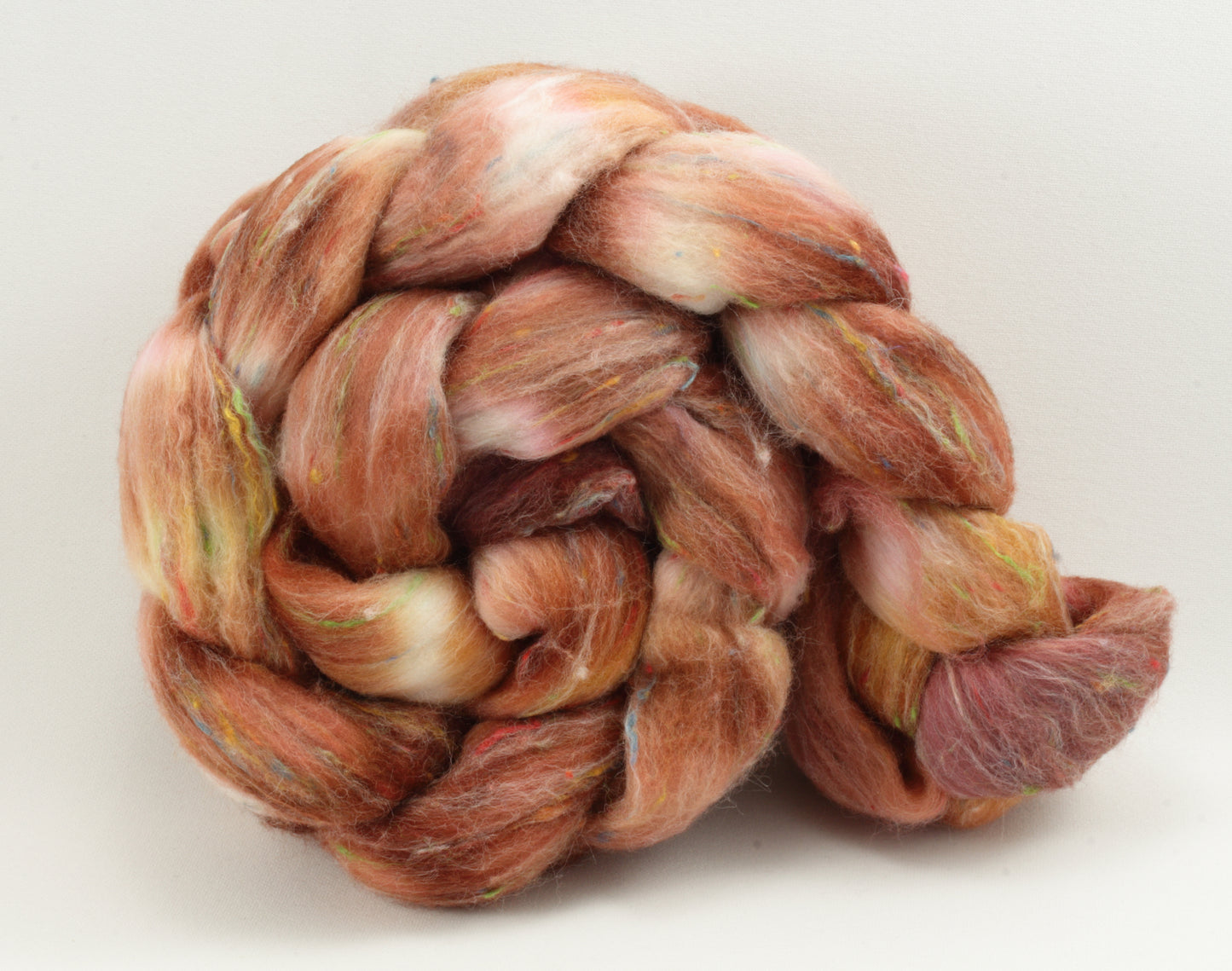 NEW - 4oz US Merino with Colored Neps - Neutral Colorways