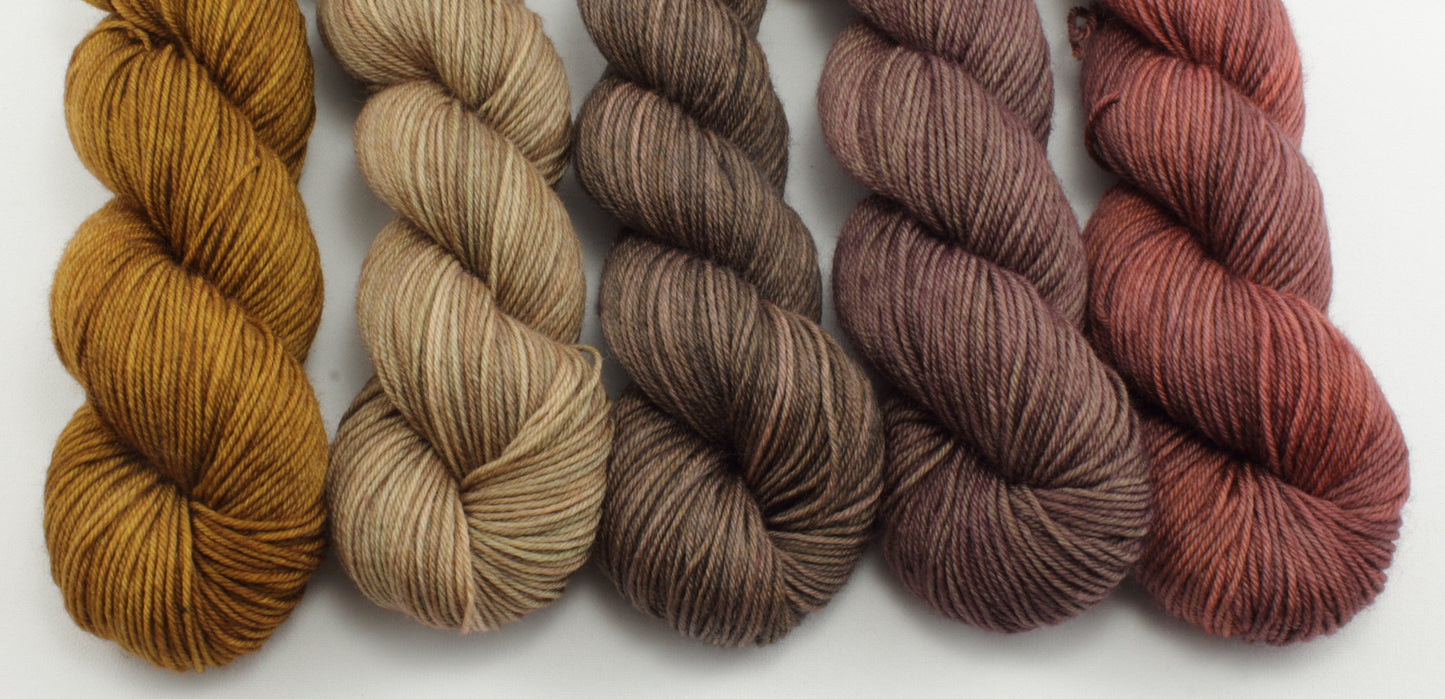 NEW - Mega 250g Boundless Sock Set - Browns