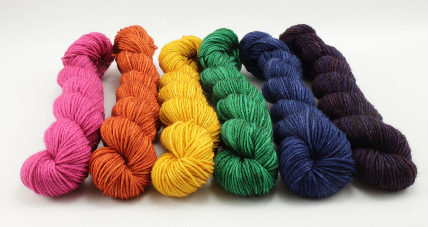 NEW - Colorwork Set - 552yd - Boundless Sock - Choose Your Rainbow