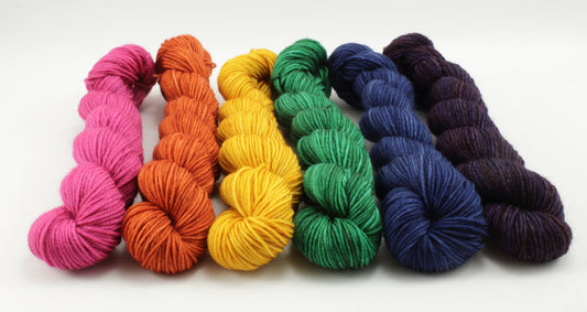 NEW - Colorwork Set - 552yd - Boundless Sock - Choose Your Rainbow