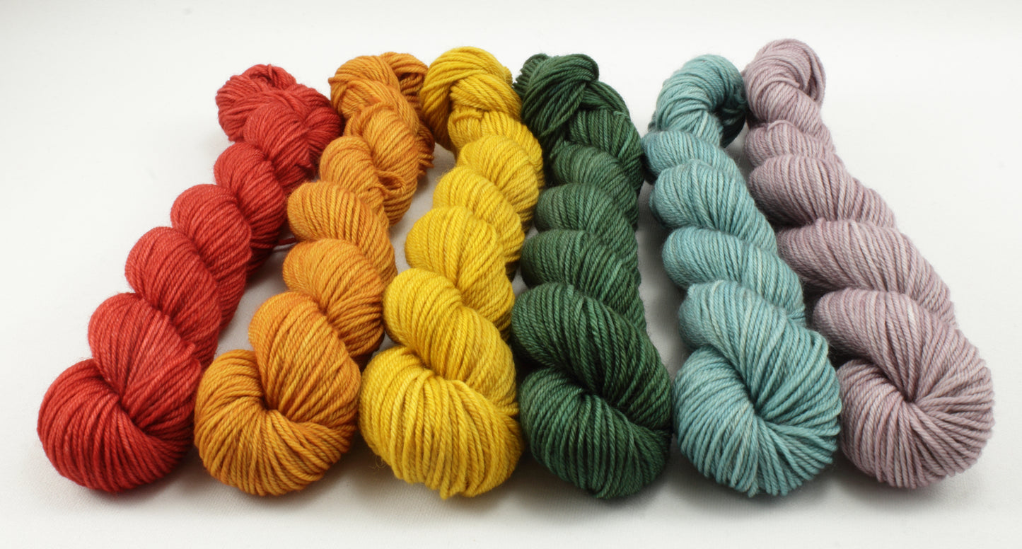 NEW - Colorwork Set - 552yd - Boundless Sock - Choose Your Rainbow