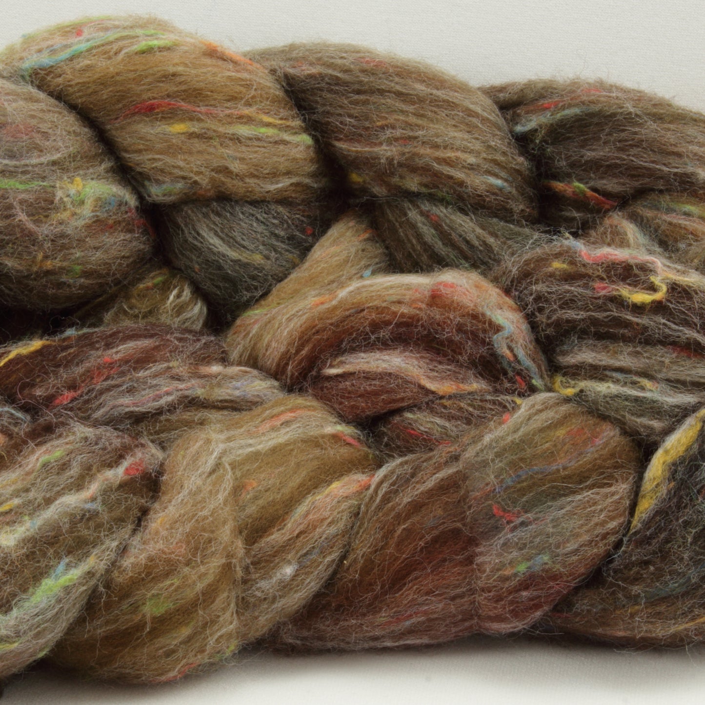 NEW - 4oz US Merino with Colored Neps - Neutral Colorways