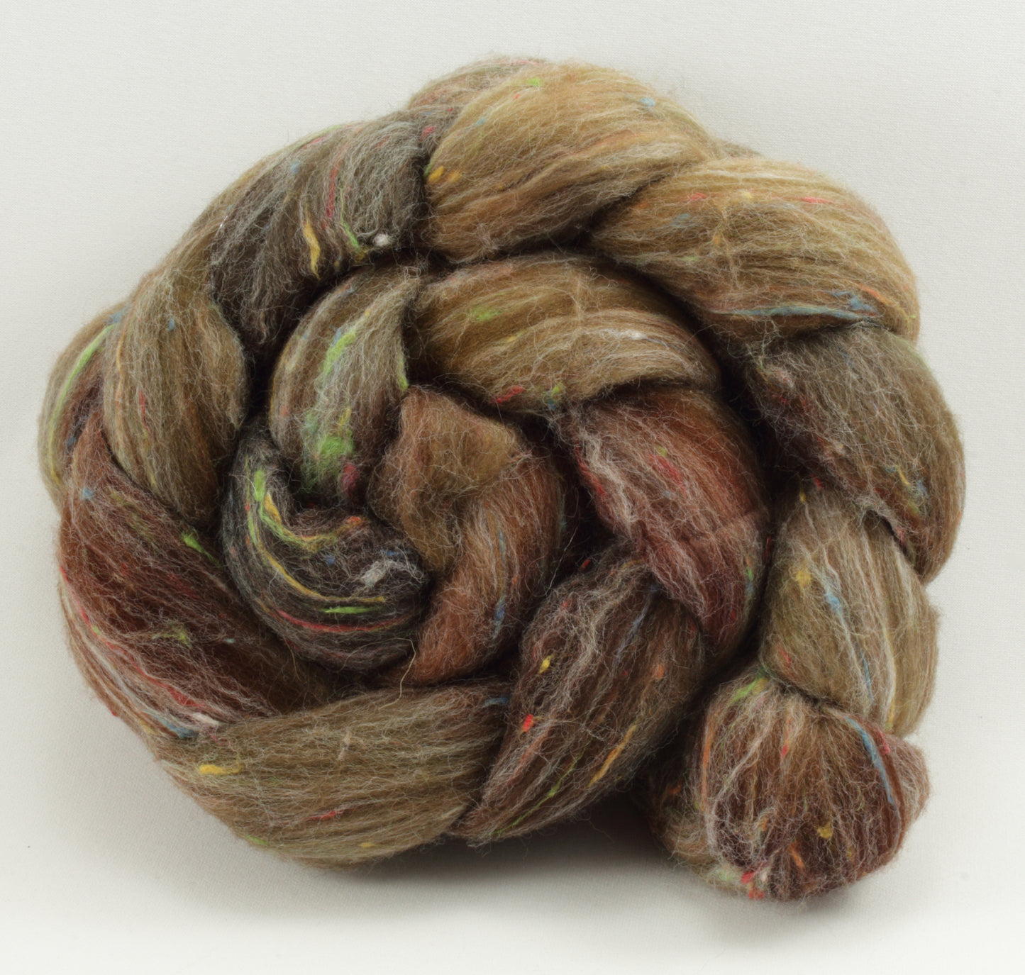 NEW - 4oz US Merino with Colored Neps - Neutral Colorways