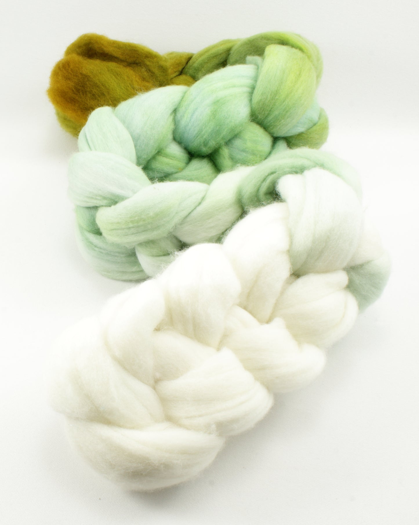 NEW - 4oz US Shaniko Wool Combed Top - Gradients