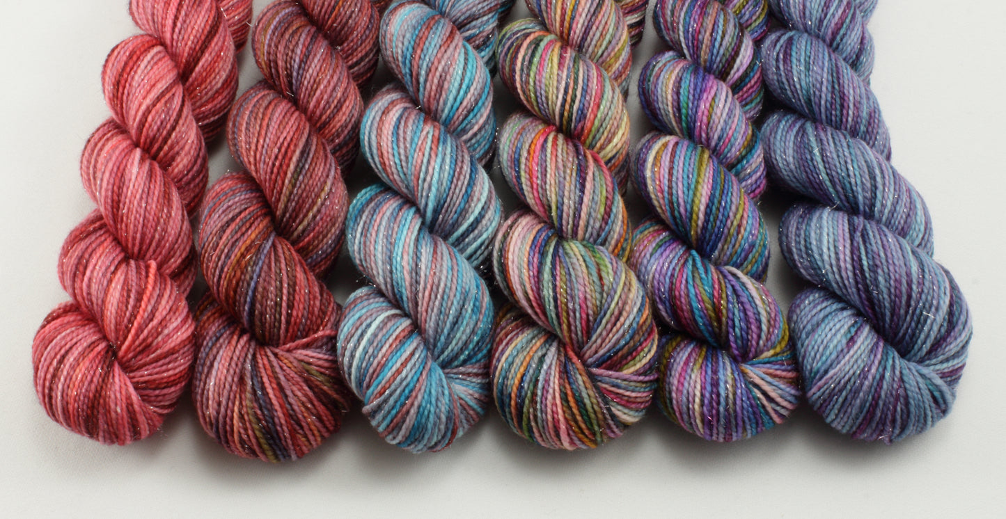 NEW - Fade Set - Jest Sparkle Sock - 858yd - Long Live the Queen