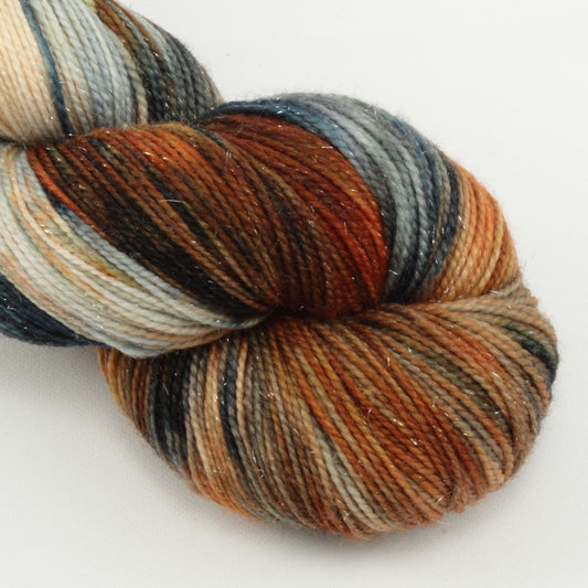 Yarn of Letters - Jest Sparkle Sock - Eye of the Tiger