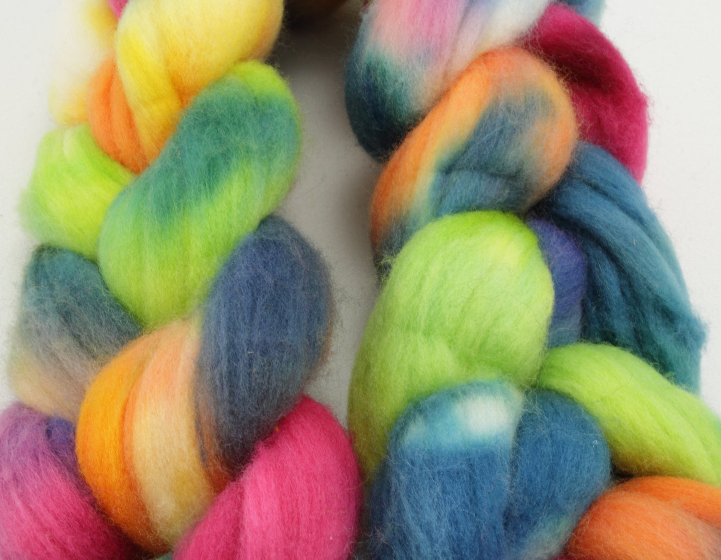 4oz Merino Combed Combed Top Set - Glow Up