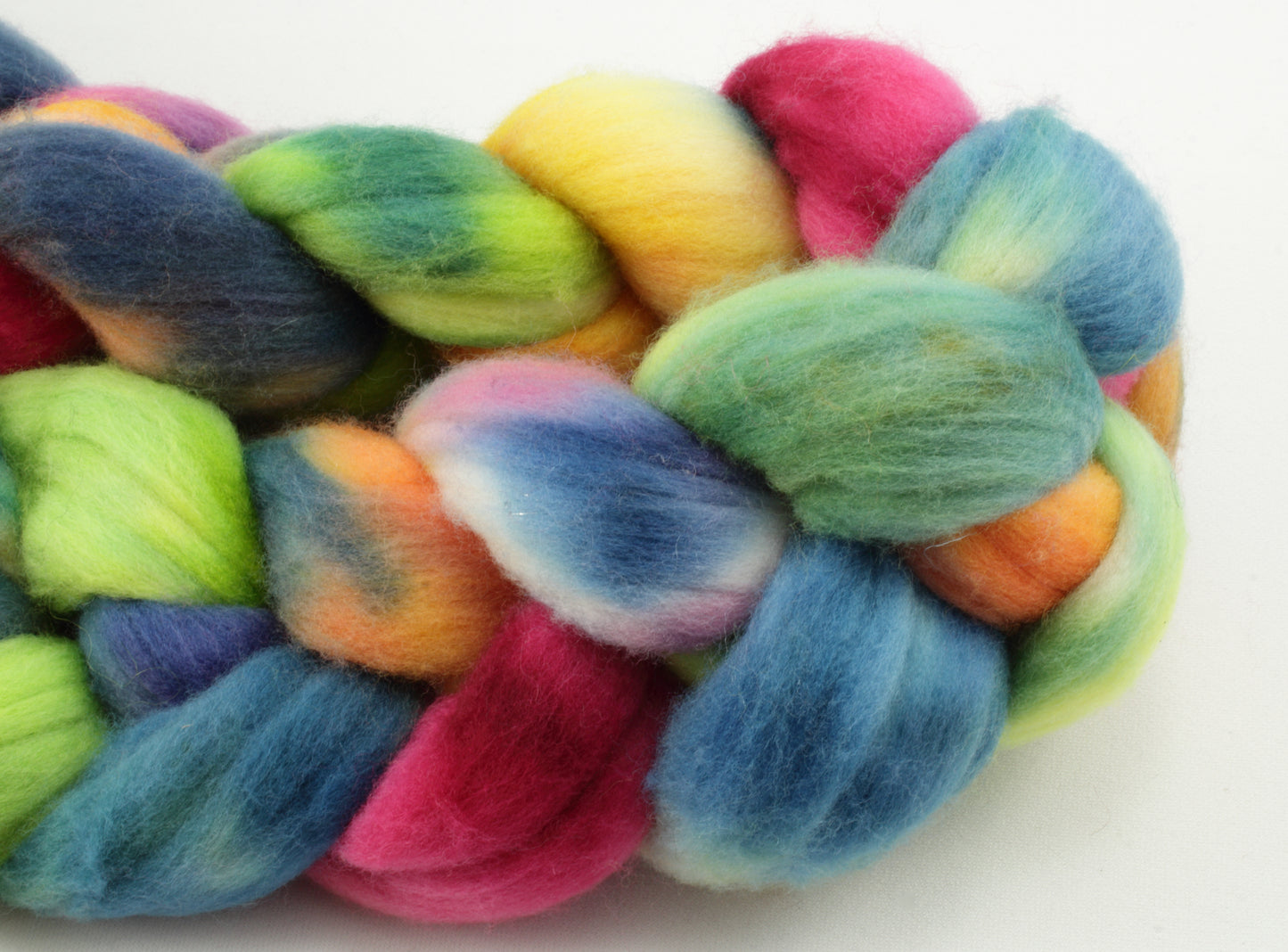 4oz Merino Combed Combed Top Set - Glow Up