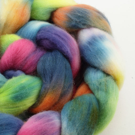 4oz Merino Combed Combed Top Set - Glow Up