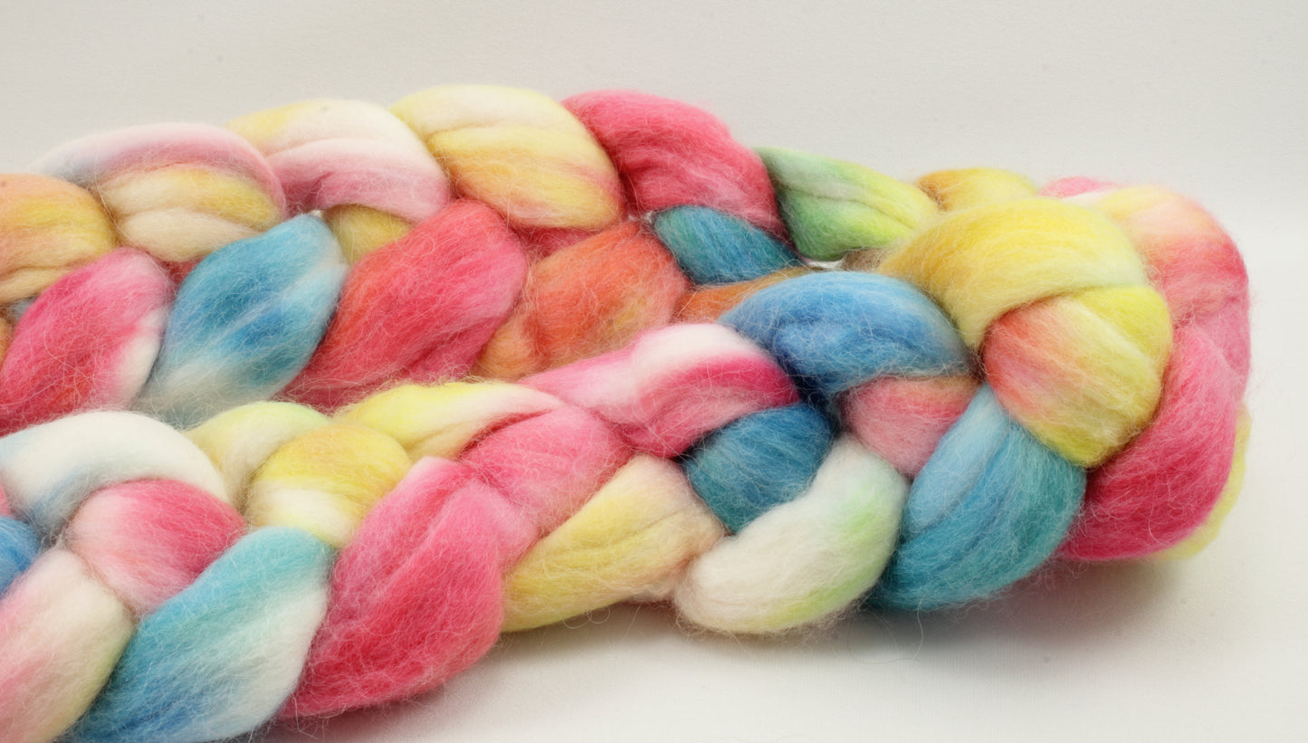 NEW - 4oz US SW Merino/Alpaca Combed Top - Variegated Colorways