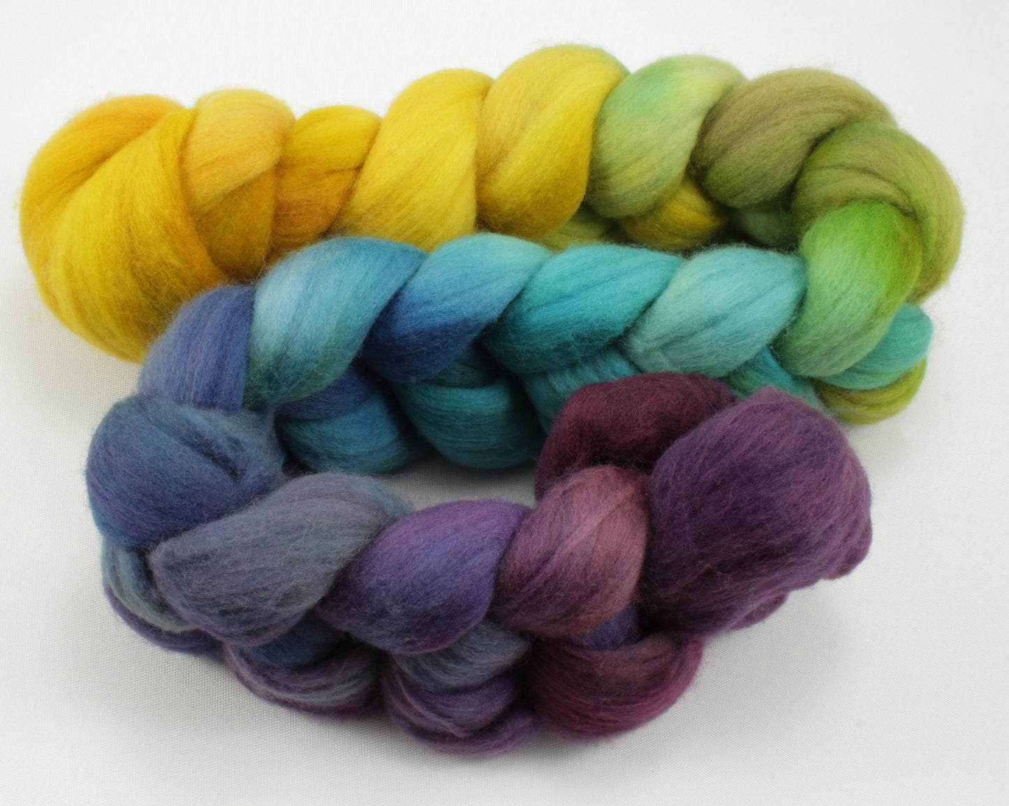 4oz 19.5 Micron Fine American Merino Combed Top - Purple Ash