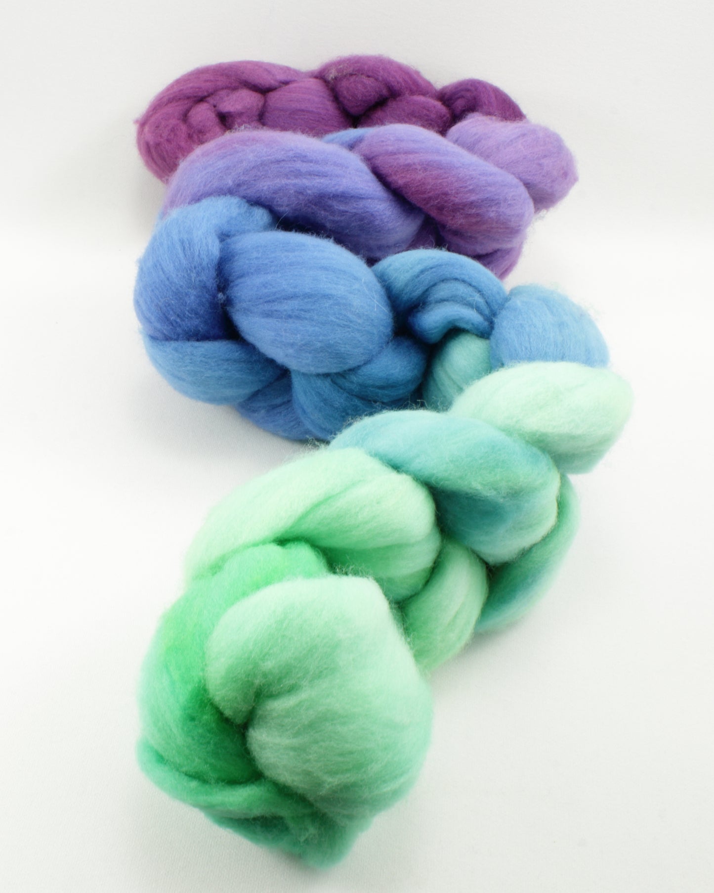 4oz Targhee Combed Top - Sprung