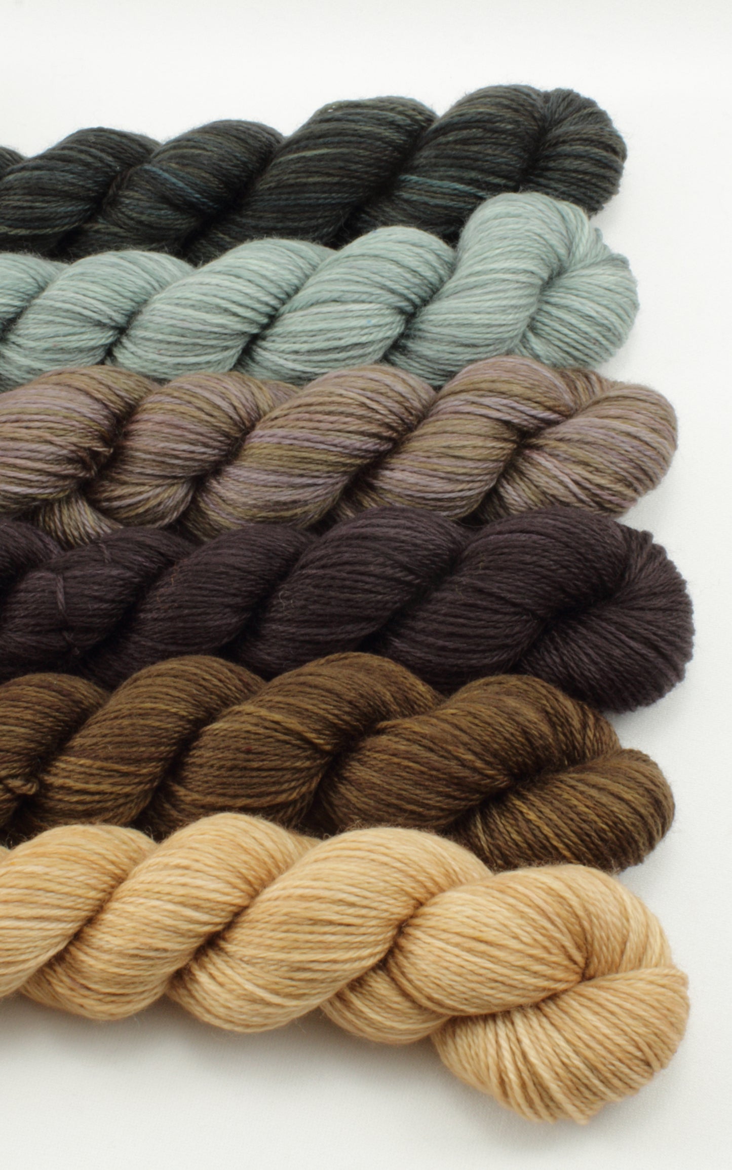 NEW - Colorwork Set - 978yd - Yuuka Fingering - Neutrals