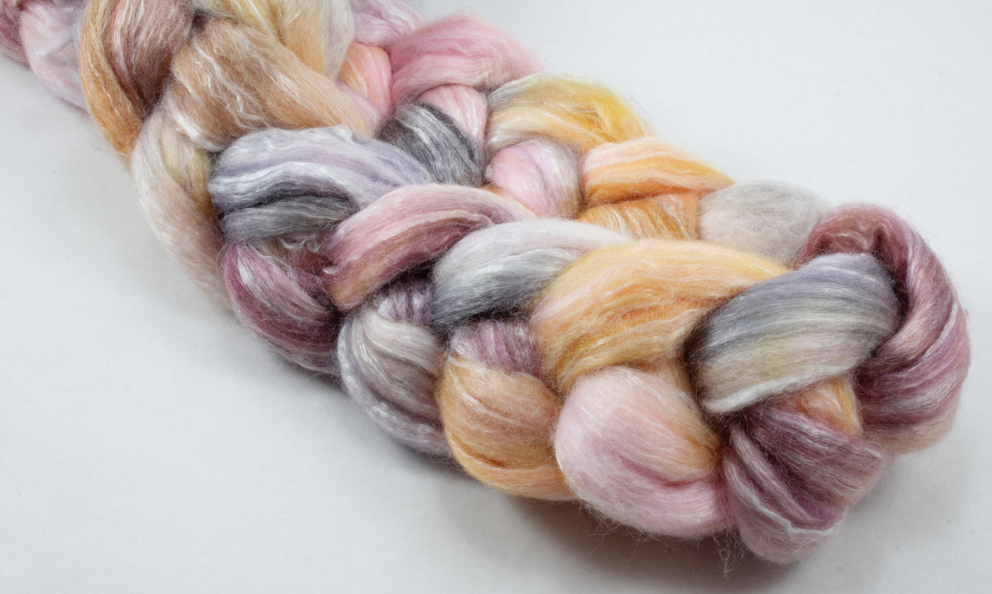 4oz SW Merino/Bamboo Combed Top - What in the Ham Sandwich