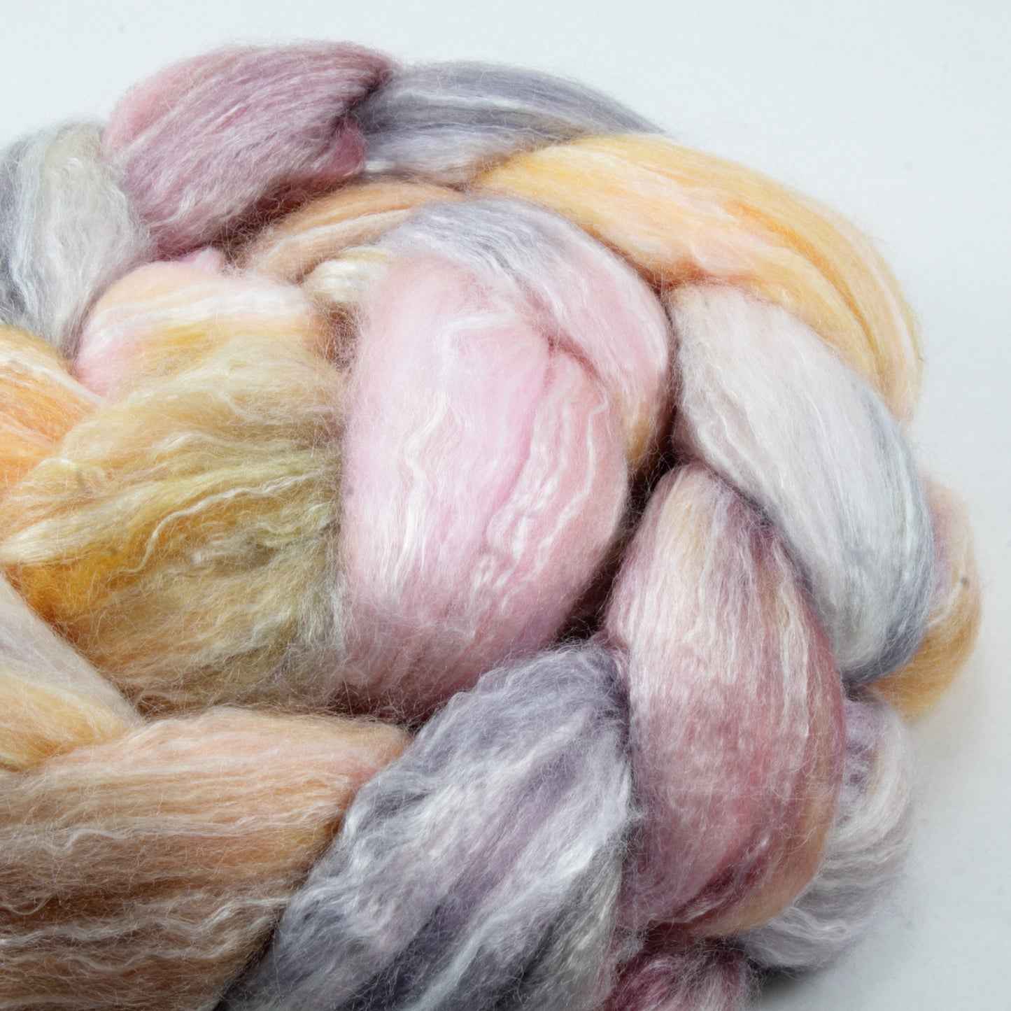 4oz SW Merino/Bamboo Combed Top - What in the Ham Sandwich